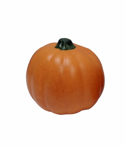 Holiday Home Halloween Medium Orange Lighted Jack O Lantern Perspective: back