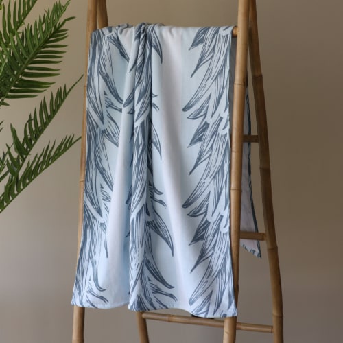 SDS for HD Designs 2024 Peshtemal Weave Print Beach Towel Perspective: back