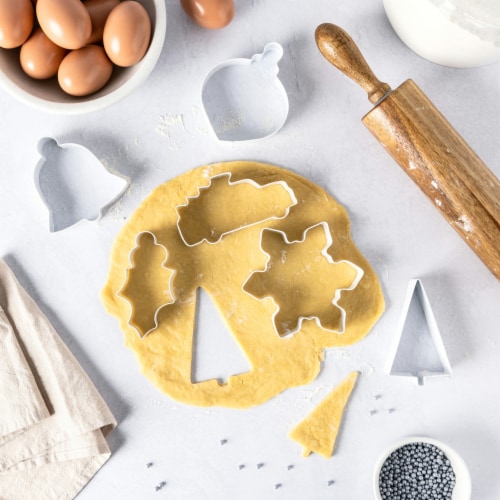 Holiday Home Snowflake Cookie Cutter Perspective: back