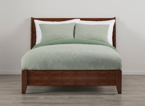 Modavari Home Fashions 3 Piece Comforter Set Green Perspective: back