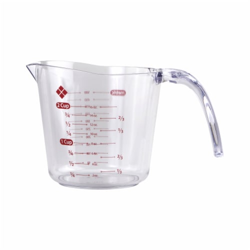 Everyday Living® Plastic Measuring Cup Perspective: back