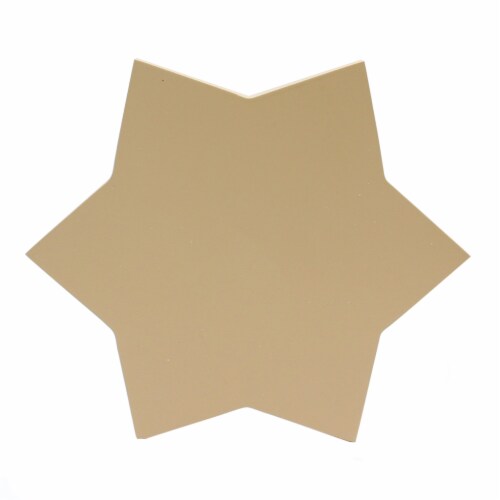 Holiday Home Wooden Snowflake Decoration Christmas Décor Perspective: back