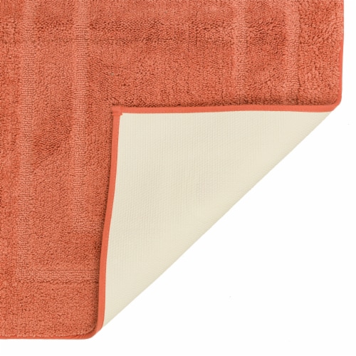 HD Designs Mohawk Home Bath Rug - Rose Dawn Perspective: back