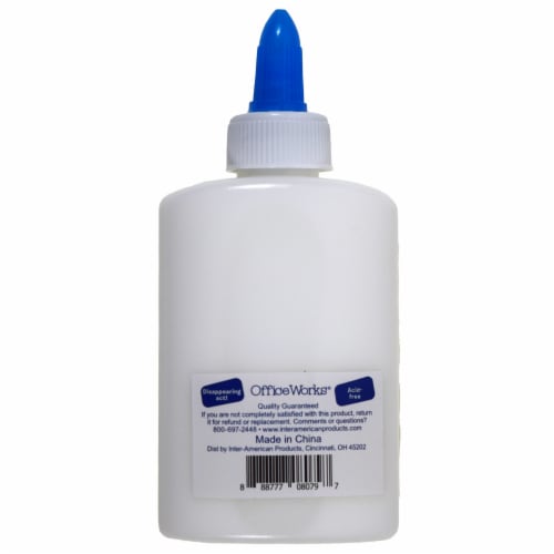 Office Works School Glue Perspective: back