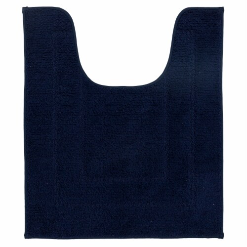 HD Designs Mohawk Home Countour Bath Rug - Medieval Blue Perspective: back