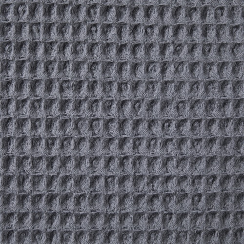 HD Designs Cotton Waffle Decorative Pillow - Grey Perspective: back
