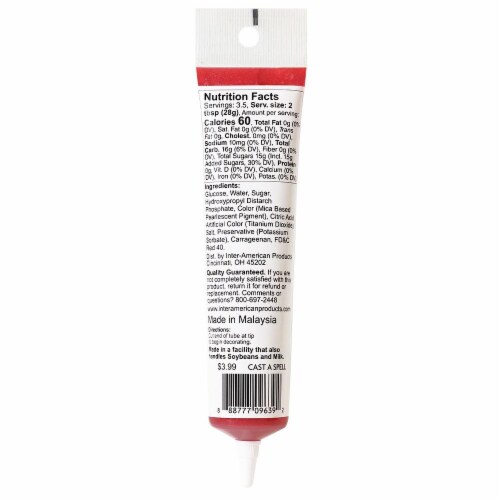 Holiday Home® Glitter Gel - Red Perspective: back