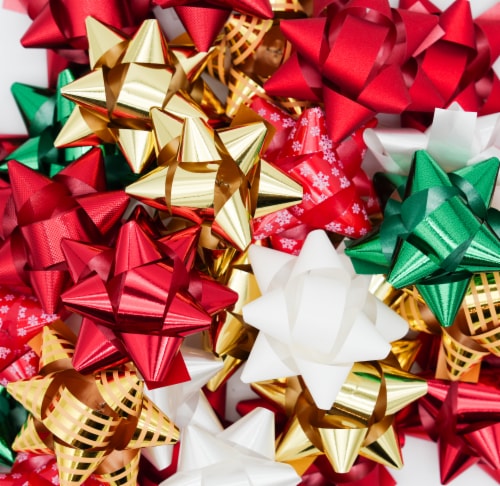 Holiday Home Winter Wishes Value Bow Bag Perspective: back