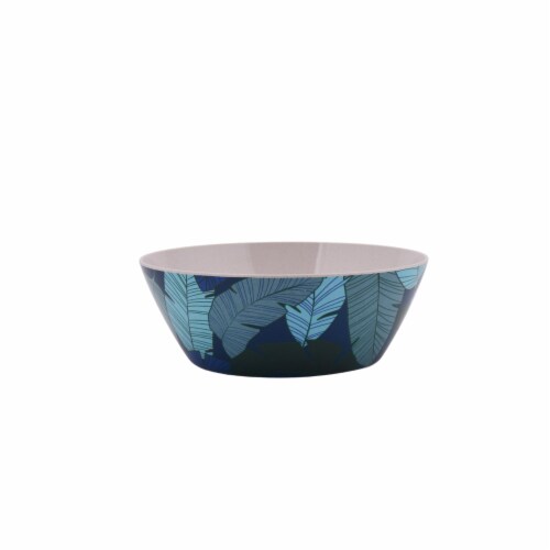HD Designs Outdoors Summer Palm Tree Bamboo Blend Cereal Bowl Perspective: back