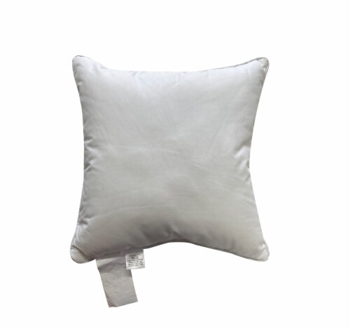 Holiday Home® Snowflake Decorative Pillow - White Perspective: back