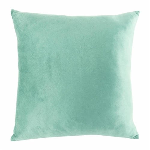 Everyday Living Textured Woven Decor Pillows - Green Perspective: back