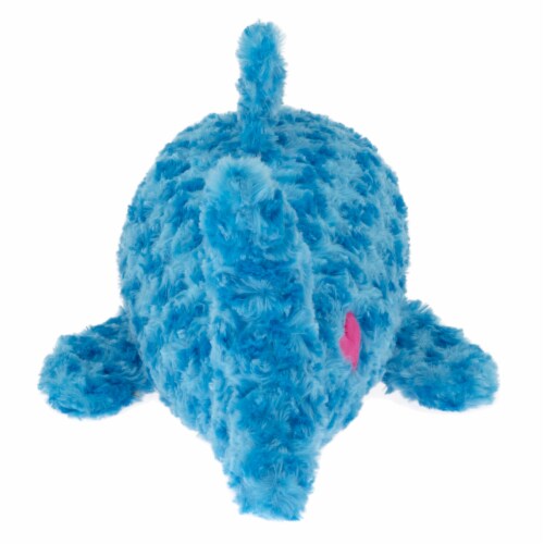 Holiday Home Shark Plush - Blue Perspective: back