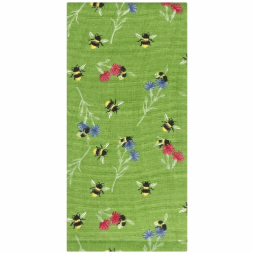 Everyday Living® Bees Dual Terry Kitchen Towel Perspective: back