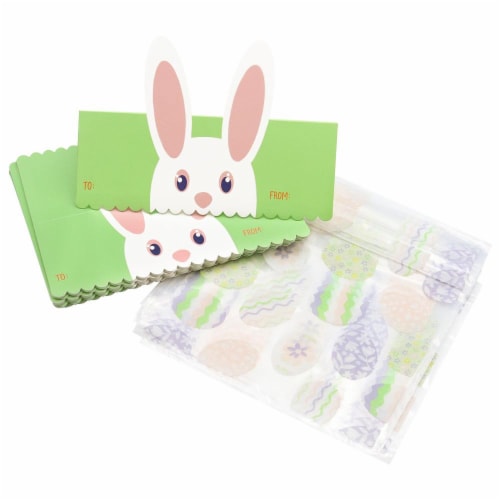 Holiday Home® Easter Resealable Treat Bags - Easter Bunny Perspective: back