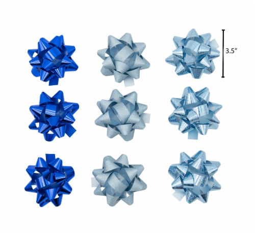 Holiday Home® Gift Bow Multi Pack Blue Perspective: back