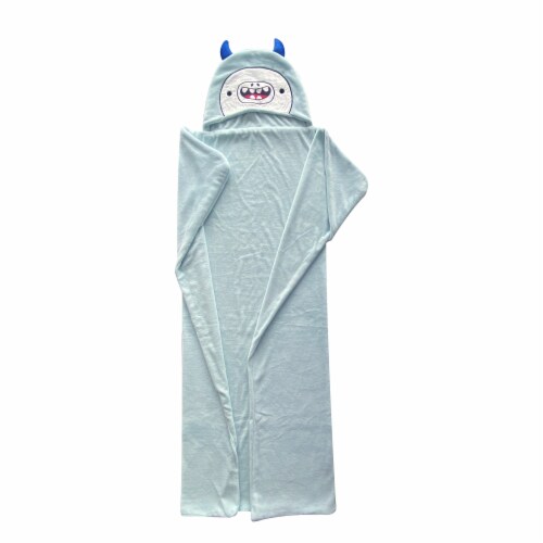 Holiday Home Hooded Christmas Throw Yeti Perspective: back