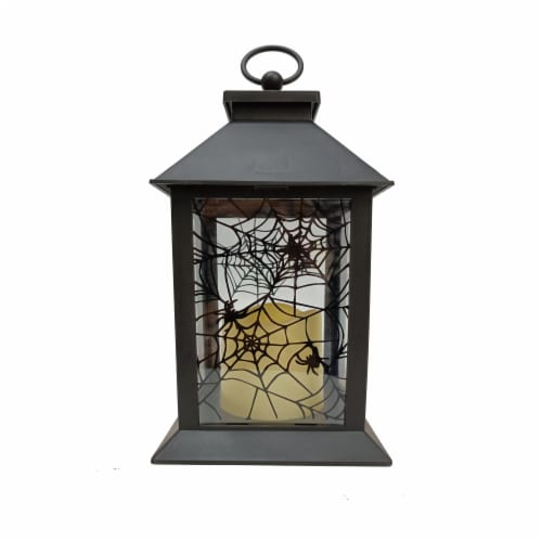 Holiday Home LED Candle Spider Lantern Perspective: back