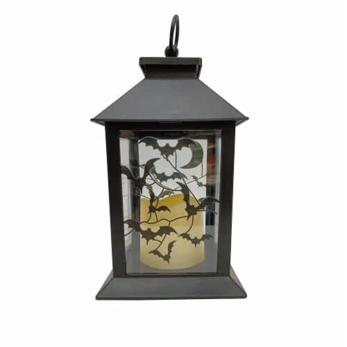 Holiday Home Bats LED Lantern Perspective: back