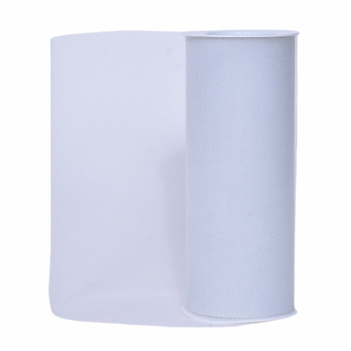 Holiday Home® 6 In x 60 Ft Matte Tulle Roll Iridescent Perspective: back