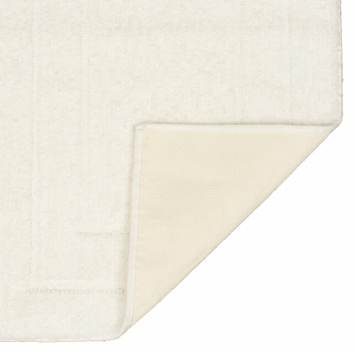 HD Designs Signature Bath Rug - White Perspective: back