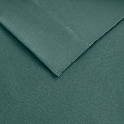 Modavari Home Bamboo Sheet Set - Teal Perspective: back