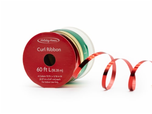 Holiday Home Winter Wishes 4 Color Ribbon Perspective: back