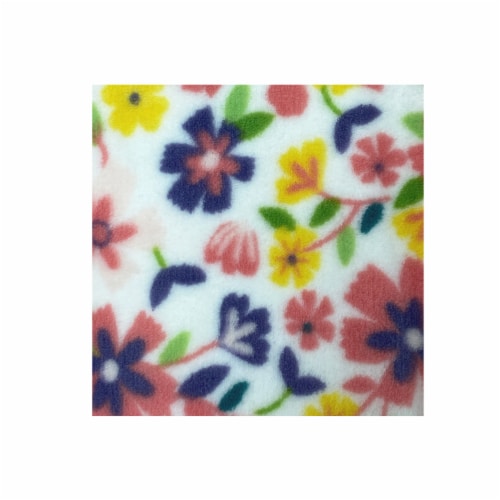 Holiday Home® Easter Microplush Throw - Spring Floral Perspective: back