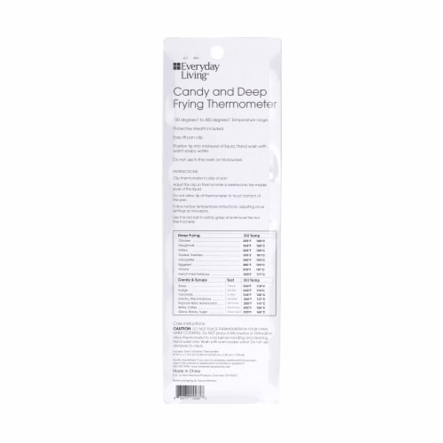 Everyday Living® Refrigerator Thermometer - Silver, 1 ct - Kroger