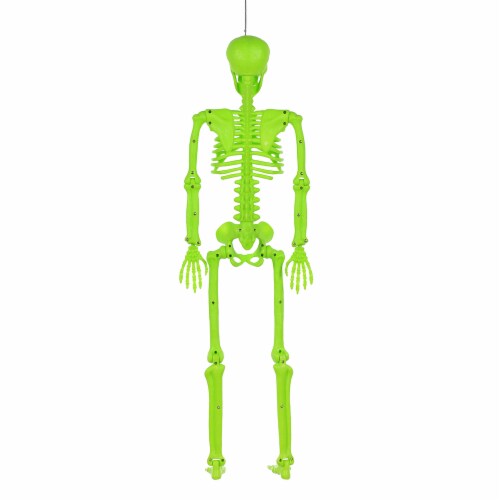 Holiday Home Blacklight Skeleton Green Perspective: back
