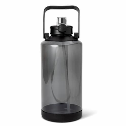Everyday Living Plastic Push Bottle Black Perspective: back