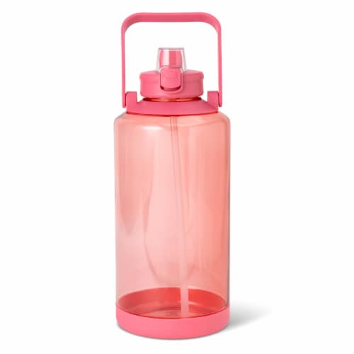 Everyday Living Plastic Push Bottle Pink Perspective: back