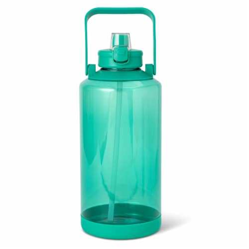 Everyday Living Plastic Push Bottle Green Perspective: back