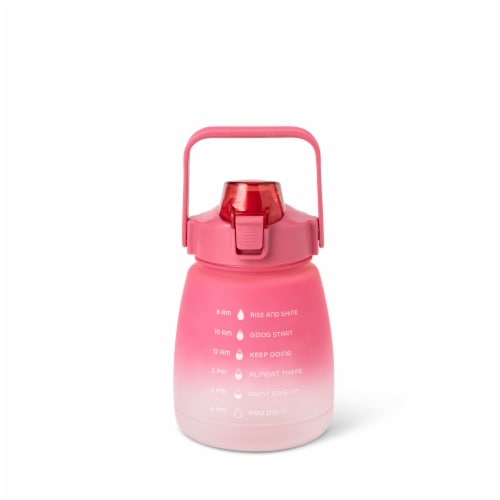 Everyday Living® Motivational Bottle Plastic - Pink Perspective: back