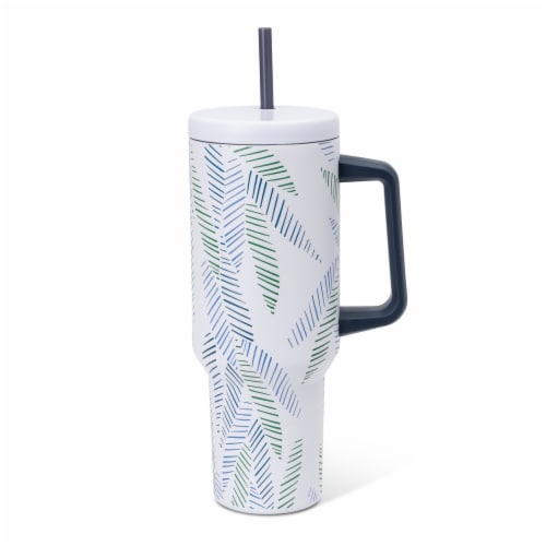 SDS for HD Designs Swivel Tumbler Stainless Steel Sketch Palm Perspective: back