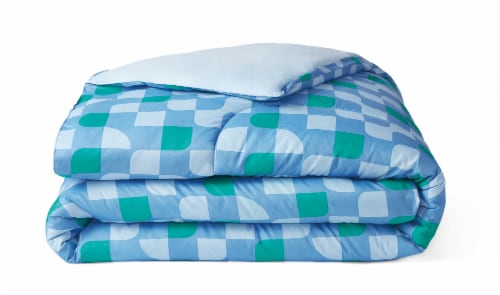 EDL Biab-Morphing Check Queen Bed Set Perspective: back