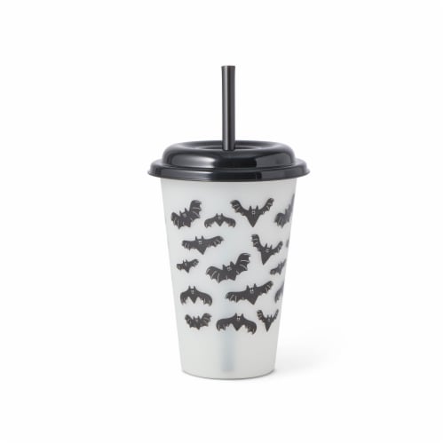 Holiday Home 6 Pack Glow In The Dark Tumblers - Bats Perspective: back