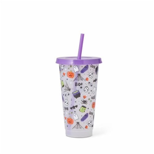 Holiday Home Color Changing Tumblers - Boo Perspective: back