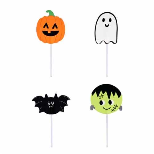 Holiday Home® Halloween Standard Baking Cups with Picks Perspective: back