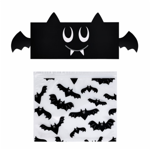 Holiday Home® Resealable Treat Bags and Headers - Bats Perspective: back