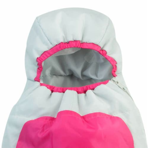 Hot pink store sleeping bag