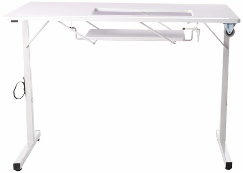 SewingRite SewStation 101, Sewing Table by  - White Perspective: back