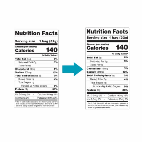Quest® Ranch Tortilla Style Protein Chips Perspective: back