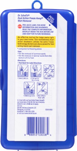 Dr. Scholl's® Dual Action Freeze Away® Wart Remover Perspective: back