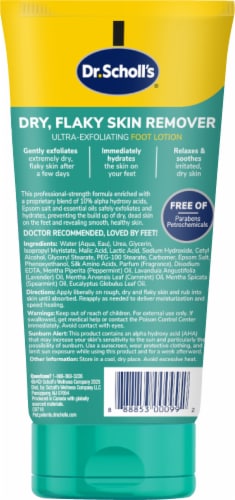 Dr. Scholl's® Ultra Exfoliating Foot Lotion Perspective: back