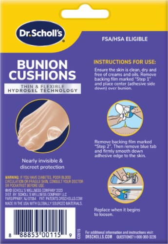 Dr. Scholl's® Bunion Cushions Perspective: back