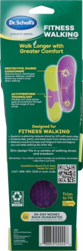 Dr. Scholl's® Athletic Series Fitness Walking Women's Insoles Perspective: back