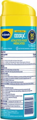 Dr. Scholl's® Instant Cool Athlete's Foot Treatment Spray Perspective: back