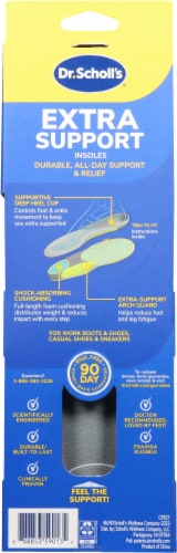 Dr Sholls® Women's Extra Support Orthotics Perspective: back