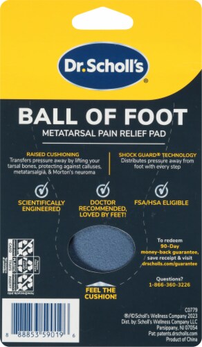 Dr. Scholl s Pain Relief Ball of Foot Pain Orthotics 1 ct Harris Teeter