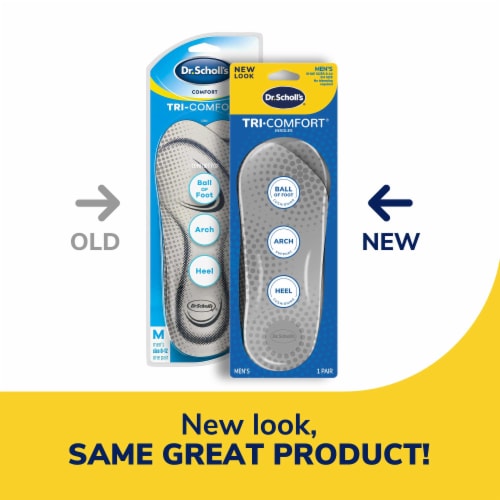 Dr. Scholl's® Tri-Comfort® Men's Insoles Perspective: back